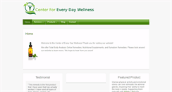 Desktop Screenshot of everydaywellnessonline.com